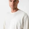 1981 Label T-shirt met ronde hals en lange mouwen