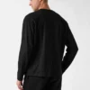 1981 Label T-shirt met ronde hals en lange mouwen