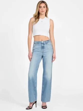 90s-Jeans met hoge taille