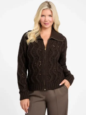 Adenora vest met rits