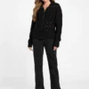 Adenora vest met rits