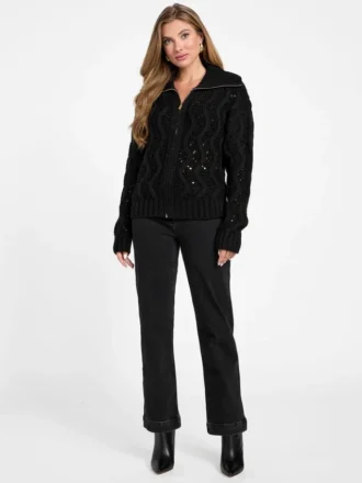 Adenora vest met rits
