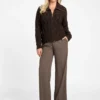 Adenora vest met rits