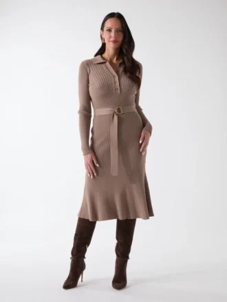 Agathe Polo-truien-jurk