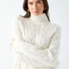 Aida Maxi-trui met kabelpatroon