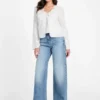 Aida-top met borduursels