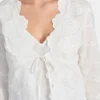 Aida-top met borduursels