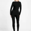 Aisha-jumpsuit met bandage-effect