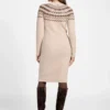 Akilah Jacquard-truien-jurk Akilah Jacquard-truien-jurk