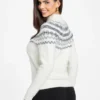 Akilah trui met opstaande kraag