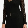 Alba Pointelle maxi-jurk