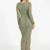 Alba Pointelle maxi-jurk