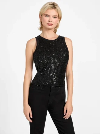Alexia tanktop met pailletten