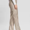 Ambra metallic broek van imitatieleer Ambra metallic broek van imitatieleer