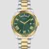 Analoog horloge in meerdere tinten en groen Analoog horloge in meerdere tinten en groen