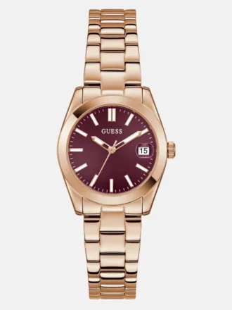 Analoog horloge in roségoudkleur