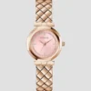 Analoog horloge in roségoudkleur