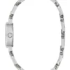 Analoog horloge met gerecycled staal en glas 22 mm