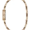 Analoog horloge met gerecycled staal en glas 22 mm
