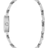 Analoog horloge met gerecycled staal en glas 22 mm