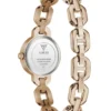 Analoog horloge met gerecycled staal en glas 22 mm