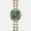 Analoog horloge met gerecycled stalen glas 25 mm