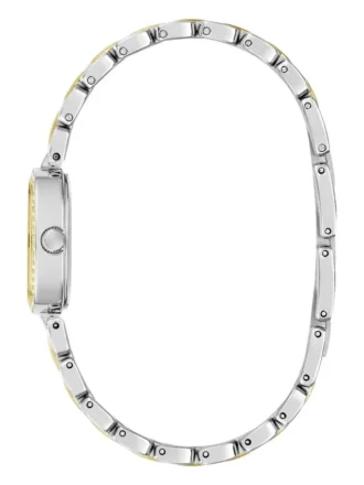 Analoog horloge met gerecycled stalen glas 25 mm