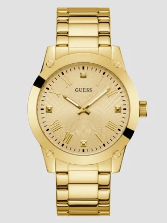 Analoog horloge met halve maan-diamant
