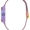 Analoog horloge met iriserende afwerking Analoog horloge met iriserende afwerking