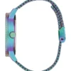 Analoog horloge met iriserende leeuw