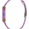 Analoog horloge met iriserende Peony