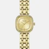 Analoog horloge met roestvrijstalen glas