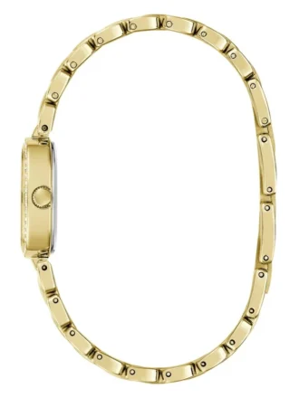 Analoog horloge met roestvrijstalen glas