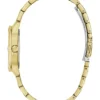 Analoog horloge met roestvrijstalen glas