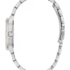 Analoog horloge met roestvrijstalen glas