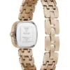 Analoog horloge met roestvrijstalen glas