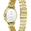 Analoog horloge met roestvrijstalen glas