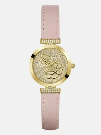 Analoog horloge van echt leer 34 mm