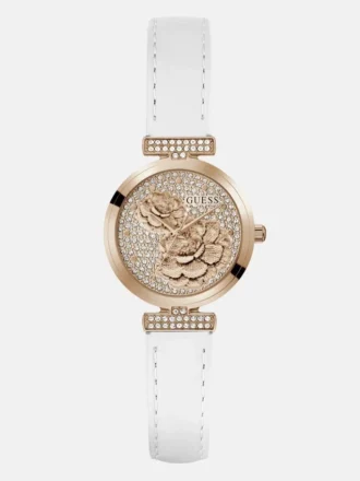Analoog horloge van echt leer 34 mm