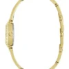 Analoog horloge van gerecycled staal met glas 22,5 mm