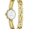 Analoog horloge van gerecycled staal met glas 22,5 mm