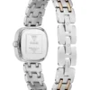 Analoog horloge van gerecycled staal met kristallen