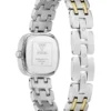 Analoog horloge van gerecycled staal met kristallen