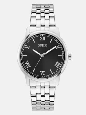 Analoog horloge van roestvrij staal