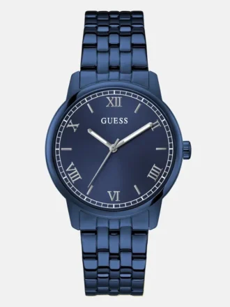 Analoog horloge van roestvrij staal