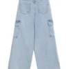 Angelique cargo-Jeans met wijde pijpen (7-16)