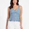 Anika denim peplumtop Anika denim peplumtop