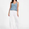 Anika denim peplumtop Anika denim peplumtop