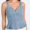 Anika denim peplumtop Anika denim peplumtop