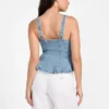 Anika denim peplumtop Anika denim peplumtop